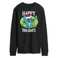 thumbnail image 1 of Lilo & Stitch - Happy Holidays - Men's Long Sleeve T-Shirt, 1 of 5