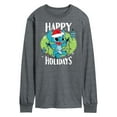 thumbnail image 1 of Lilo & Stitch - Happy Holidays - Men's Long Sleeve T-Shirt, 1 of 5