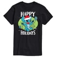 thumbnail image 1 of Lilo & Stitch - Happy Holidays - Men's Short Sleeve Graphic T-Shirt, 1 of 5