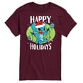 thumbnail image 1 of Lilo & Stitch - Happy Holidays - Men's Short Sleeve Graphic T-Shirt, 1 of 5