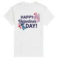 thumbnail image 1 of Lilo & Stitch - Happy Valentine's Day - Men's Short Sleeve Graphic T-Shirt, 1 of 5