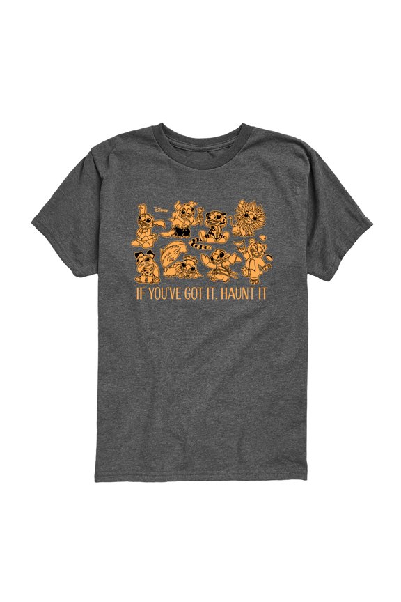 - Haunt It - Youth Boys Short Sleeve Graphic T-Shirt