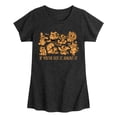 thumbnail image 1 of Lilo & Stitch - Haunt It - Youth Girls Fitted Short Sleeve T-Shirt, 1 of 4