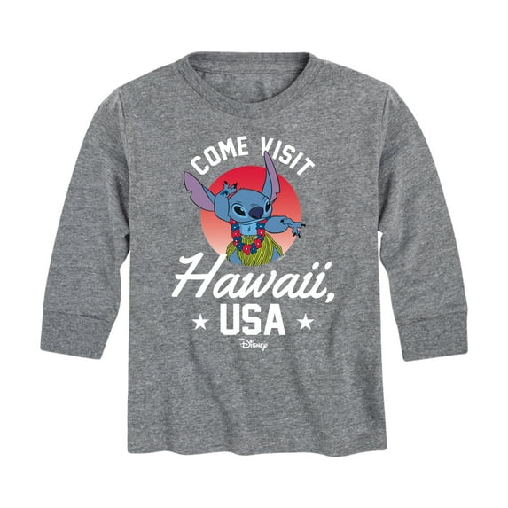 Lilo & Stitch - Hawaii USA - Youth Long Sleeve Graphic T-Shirt