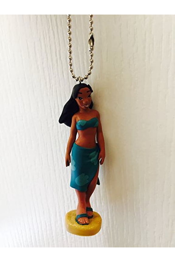 Lilo & Stitch Hawaiian Hula Lilo's Sister Nani Pelekai 3" Key Dangler Keychain Figure