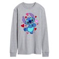 thumbnail image 1 of Lilo & Stitch - Heart Eyes Stitch - Men's Long Sleeve T-Shirt, 1 of 5