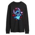 thumbnail image 1 of Lilo & Stitch - Heart Eyes Stitch - Men's Long Sleeve T-Shirt, 1 of 5