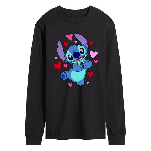 Lilo & Stitch - Heart Eyes Stitch - Men's Long Sleeve T-Shirt