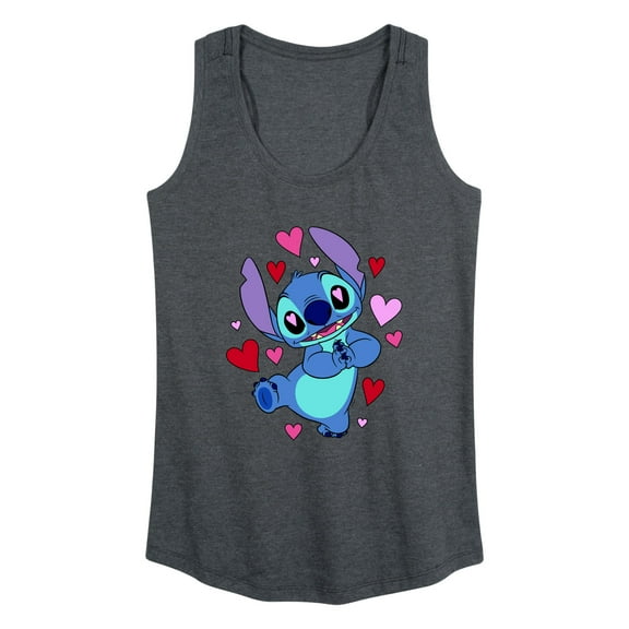 Lilo & Stitch - Heart Eyes Stitch - Women's Racerback Tank Top