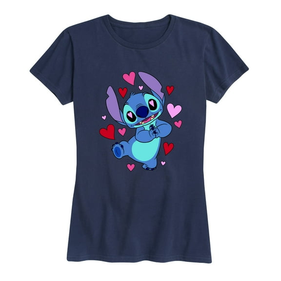 Lilo & Stitch - Heart Eyes Stitch - Women's Short Sleeve Graphic T-Shirt