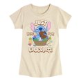 thumbnail image 1 of Lilo & Stitch - Here For Chocolate - Youth Girls Fitted Short Sleeve T-Shirt, 1 of 4