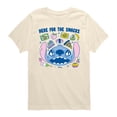 thumbnail image 1 of Lilo & Stitch - Here for the Food - Youth Boys Short Sleeve Graphic T-Shirt, 1 of 3