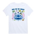 thumbnail image 1 of Lilo & Stitch - Here for the Food - Youth Boys Short Sleeve Graphic T-Shirt, 1 of 4