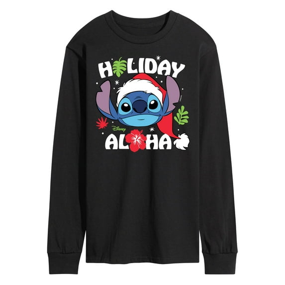 Lilo & Stitch - Holiday Aloha - Men's Long Sleeve T-Shirt