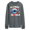 thumbnail image 1 of Lilo & Stitch - Holiday Aloha - Men's Long Sleeve T-Shirt, 1 of 5