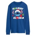 thumbnail image 1 of Lilo & Stitch - Holiday Aloha - Men's Long Sleeve T-Shirt, 1 of 5