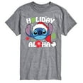 thumbnail image 1 of Lilo & Stitch - Holiday Aloha - Men's Short Sleeve Graphic T-Shirt, 1 of 5