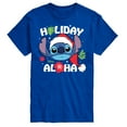 thumbnail image 1 of Lilo & Stitch - Holiday Aloha - Men's Short Sleeve Graphic T-Shirt, 1 of 5