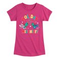 thumbnail image 1 of Lilo & Stitch - Holiday Mischief - Girls Fitted Short Sleeve Tee, 1 of 5