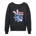thumbnail image 1 of Lilo & Stitch - Hoppy Easter - Women's French Terry Long Sleeve Pullover, 1 of 4