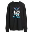 thumbnail image 1 of Lilo & Stitch - I Love Stitch - Men's Long Sleeve T-Shirt, 1 of 5
