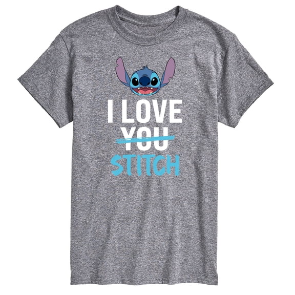 Lilo & Stitch - I Love Stitch - Men's Short Sleeve Graphic T-Shirt