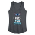 thumbnail image 1 of Lilo & Stitch - I Love Stitch - Women's Racerback Tank Top, 1 of 5