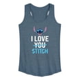 thumbnail image 1 of Lilo & Stitch - I Love Stitch - Women's Racerback Tank Top, 1 of 5