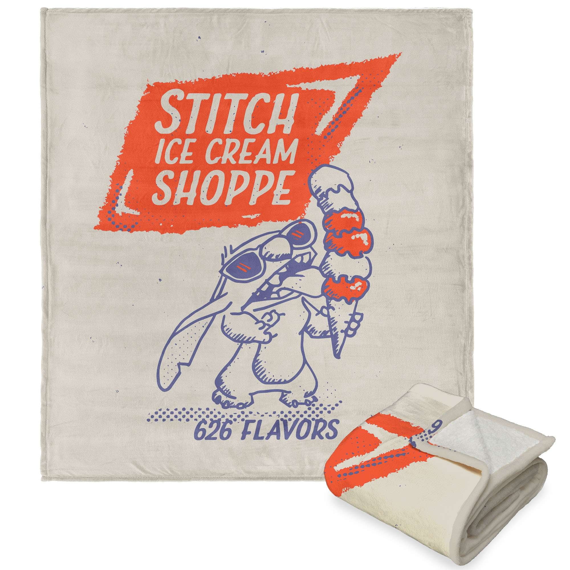 Northwest Lilo & Stitch Throw Blanket - 50" X 60", Silk Touch Polyester, Officially Licensed - View #3