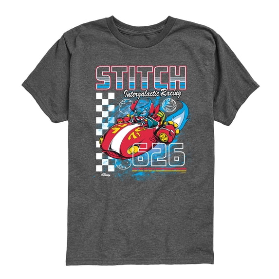 Lilo & Stitch - Intergalactic Racing - Youth Boys Short Sleeve Graphic T-Shirt
