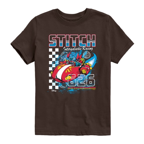 Lilo & Stitch - Intergalactic Racing - Youth Boys Short Sleeve Graphic T-Shirt