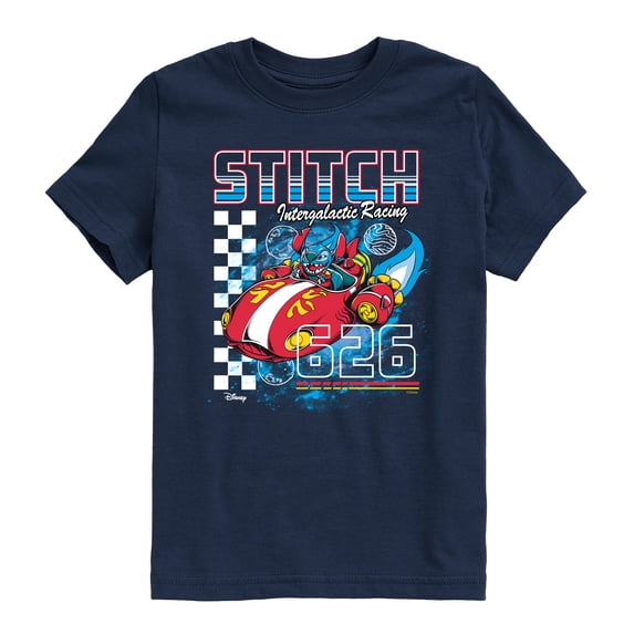 Lilo & Stitch - Intergalactic Racing - Youth Boys Short Sleeve Graphic T-Shirt