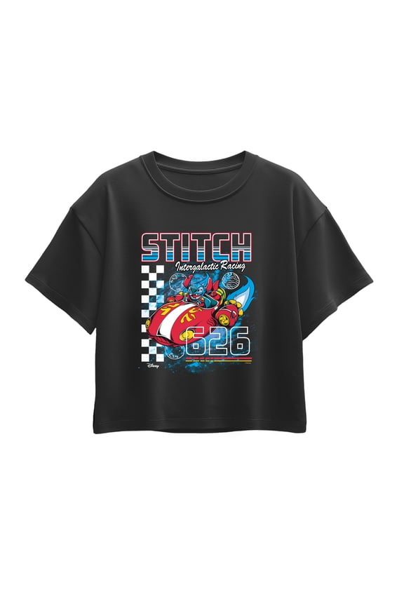 - Intergalactic Racing - Youth Girls Boxy T-Shirt