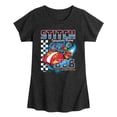 thumbnail image 1 of Lilo & Stitch - Intergalactic Racing - Youth Girls Fitted Short Sleeve T-Shirt, 1 of 4