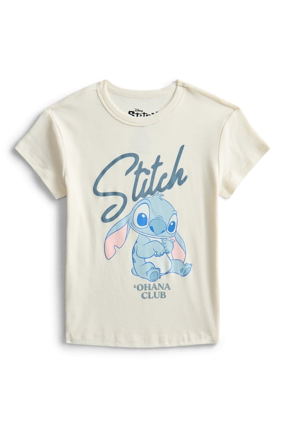 Women's Ohana Club Graphic Baby Tee, Sizes XXS-XXL