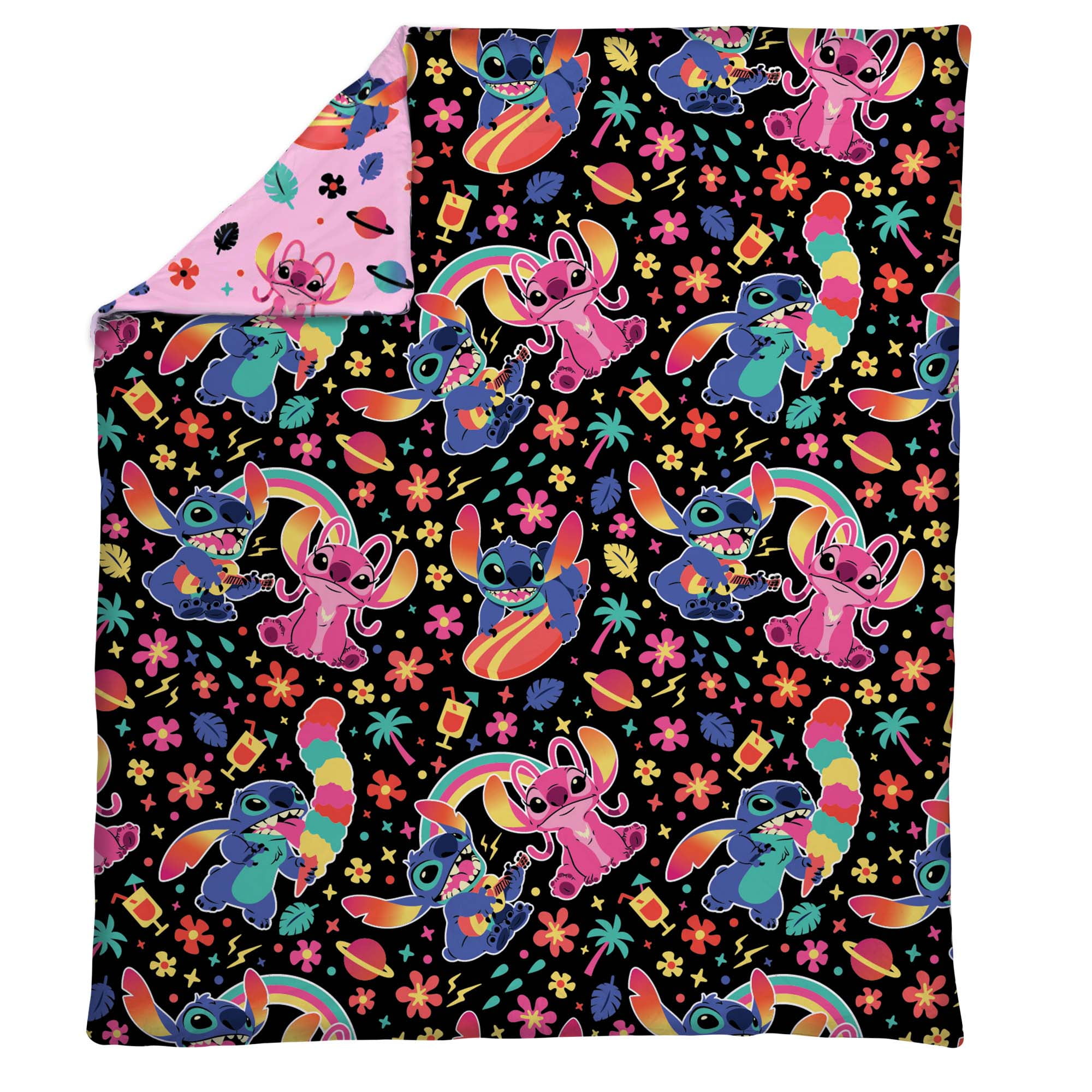 Lilo & Stitch Kids Squishy Cloud Throw Blanket, 46 x 60 inches ...