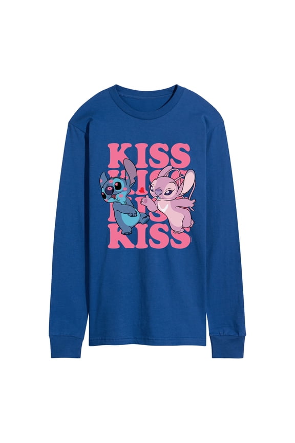 - Kiss Logo - Men's Long Sleeve T-Shirt