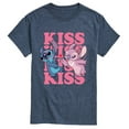thumbnail image 1 of Lilo & Stitch - Kiss Logo - Men's Short Sleeve Graphic T-Shirt, 1 of 5