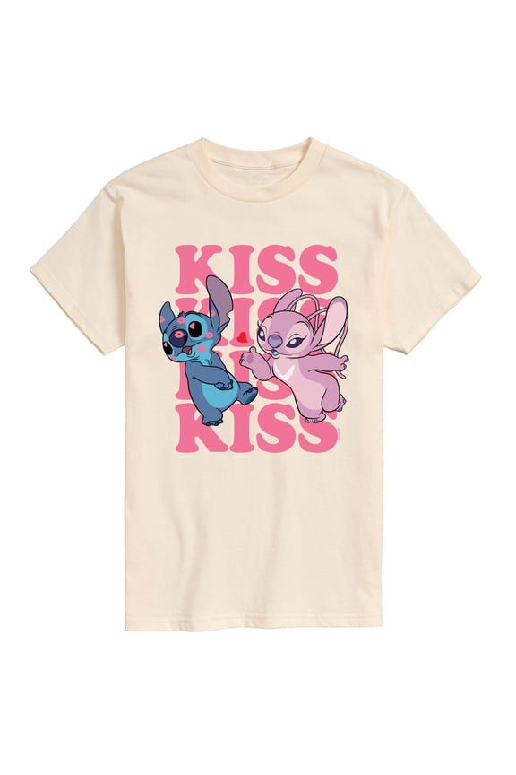 - Kiss Logo - Men's Short Sleeve Graphic T-Shirt