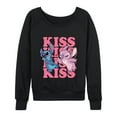 thumbnail image 1 of Lilo & Stitch - Kiss Logo - Women's Lightweight French Terry Long Sleeve Shirt, 1 of 5
