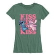 thumbnail image 1 of Lilo & Stitch - Kiss Logo - Women's Short Sleeve Graphic T-Shirt, 1 of 5