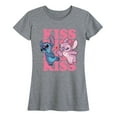 thumbnail image 1 of Lilo & Stitch - Kiss Logo - Women's Short Sleeve Graphic T-Shirt, 1 of 5