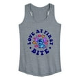 thumbnail image 1 of Lilo & Stitch - Love At First Bite - Women's Racerback Tank Top, 1 of 5