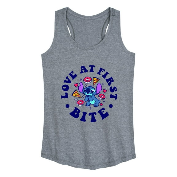 Lilo & Stitch - Love At First Bite - Women's Racerback Tank Top