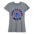 thumbnail image 1 of Lilo & Stitch - Love At First Bite - Women's Short Sleeve Graphic T-Shirt, 1 of 5