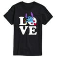 thumbnail image 1 of Lilo & Stitch - Love Cupid Stitch - Men's Short Sleeve Graphic T-Shirt, 1 of 5