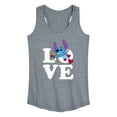 thumbnail image 1 of Lilo & Stitch - Love Cupid Stitch - Women's Racerback Tank Top, 1 of 5