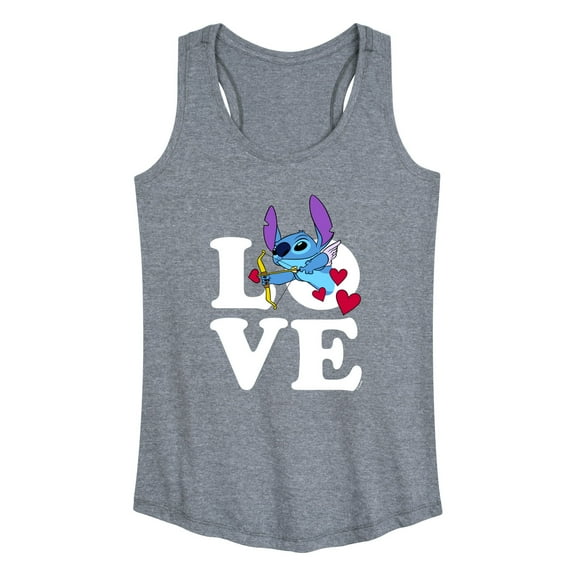 Lilo & Stitch - Love Cupid Stitch - Women's Racerback Tank Top