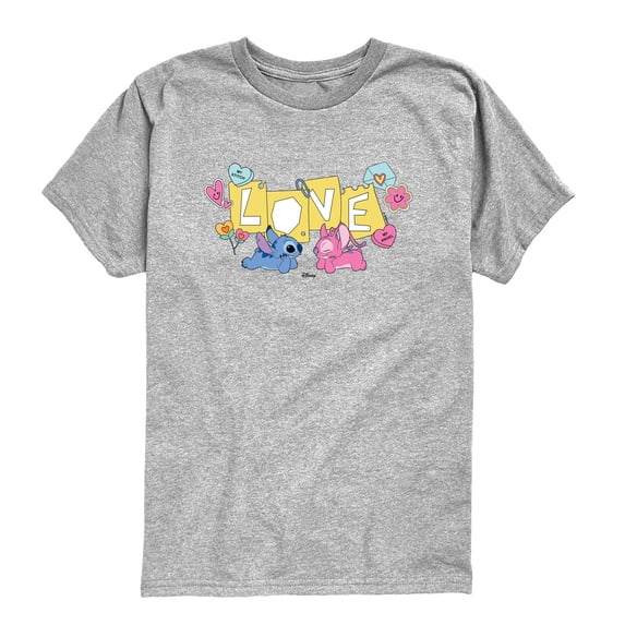 Lilo & Stitch - Love Notes Toddler Boys' Toddler Short Sleeve Graphic T-Shirt