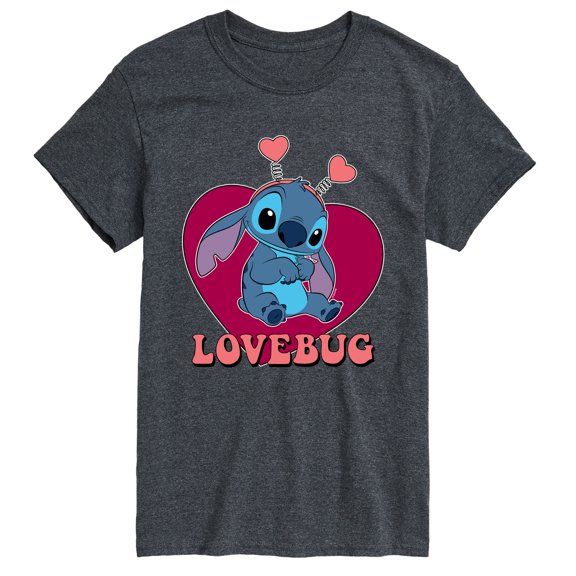 Lilo & Stitch - Lovebug Stitch - Men's Short Sleeve Graphic T-Shirt